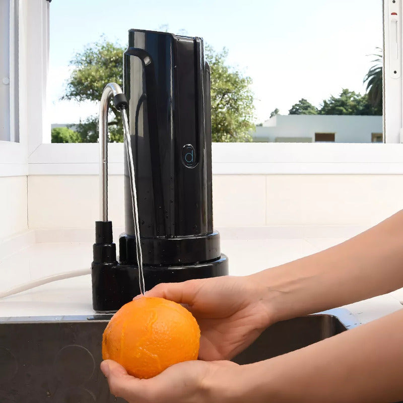 Purificador De Agua Dvigi Sobre Mesada Aqua Blanco Blanco
