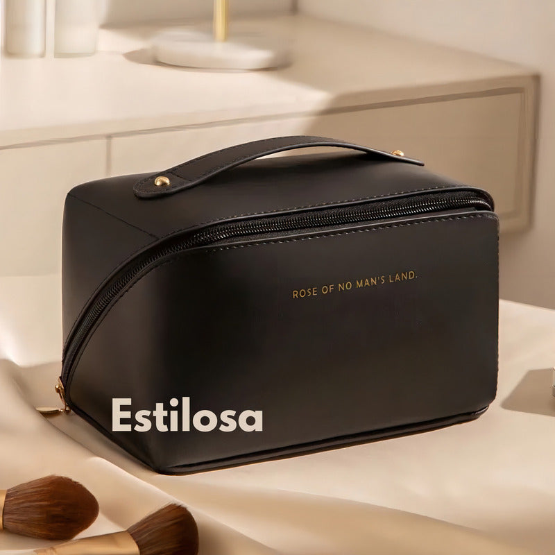 Bolsa Organizadora De Maquillaje De Viaje Para Mujer De Blogger Color Brown