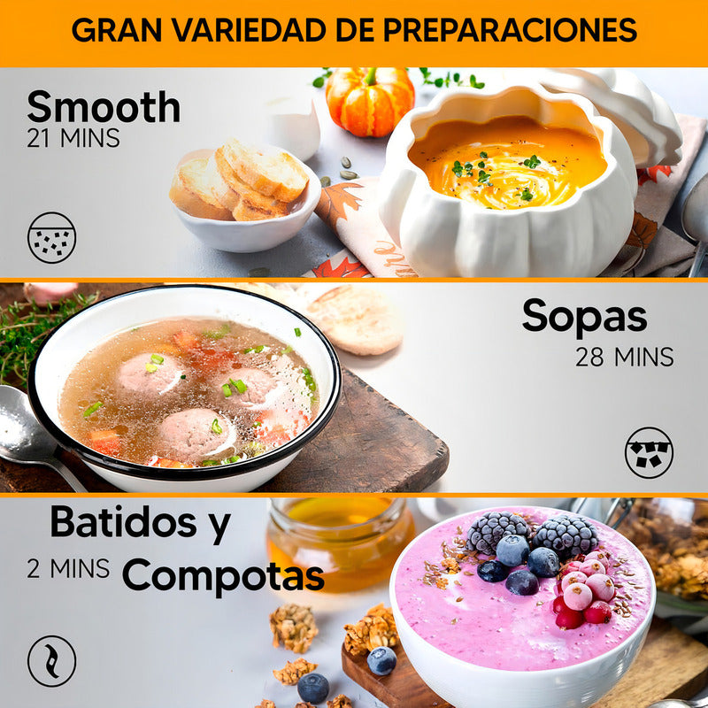 Sopera Eléctrica Allied Al-sp900 1.6 Litros 900 W Recetario