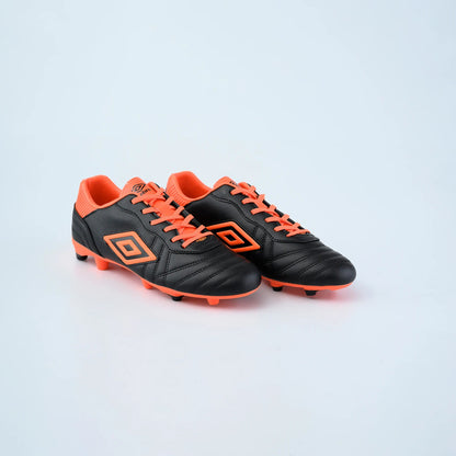 Championes Futbol 11 Umbro Touch Champion F11 Zapato Adulto - Negro/naranja - 7 Us