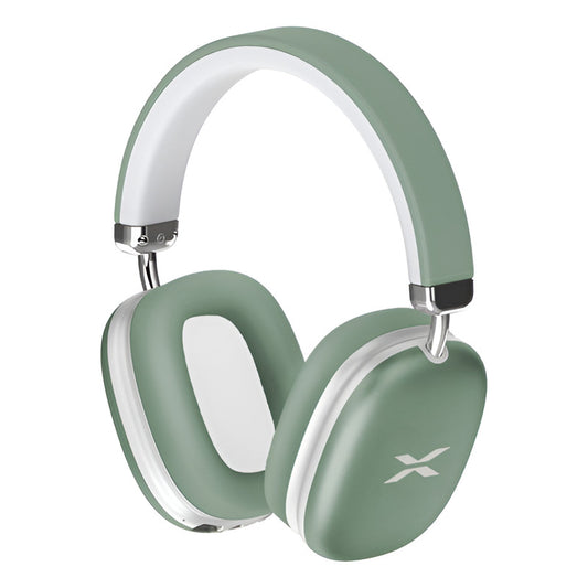 Auriculares Inalámbricos Xi-aux300 Xion 40hs De Duración Color Verde Claro