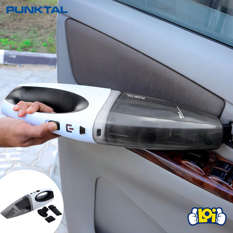 Aspiradora De Mano Punktal Ap410 Inalámbrica Polvo Líquidos