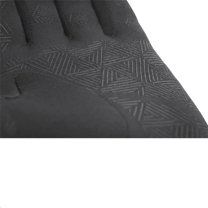 Guantes Térmicos Reflectivos Running Reebok Color Negro S/m