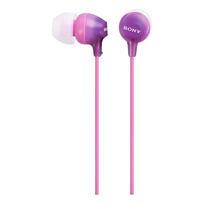Auriculares Sony Colores Mdr-ex15lp In-ear Color Violeta - Púrpura