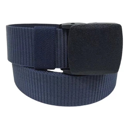 Cinto Tactico Trinquete Colores Militar Policial Regulable Azul Ajustable