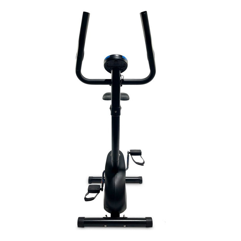 Bicicleta Fija Ergometrica Vertical Active Con Pulsómetro Negro