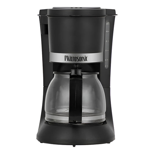 Cafetera Microsonic 12 Tazas 900 Watts Color Negro - Negro