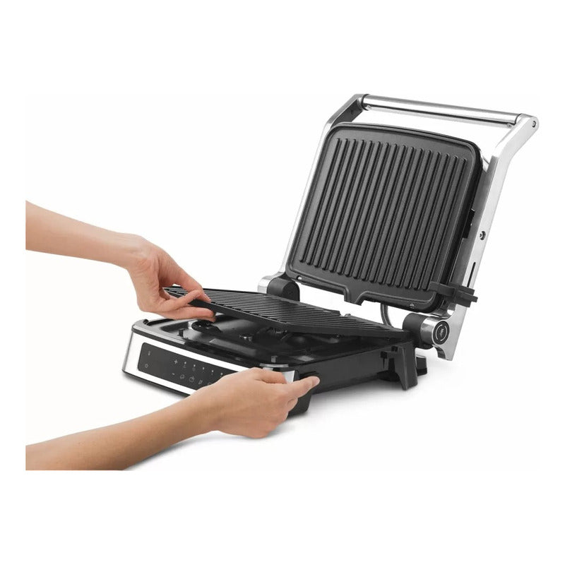 Sandwichera Grill Digital Ufesa Everest Color Gris - Gris