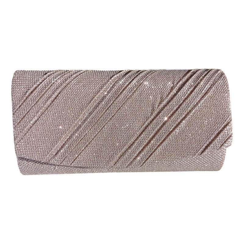 Sobre De Fiesta Con Cadenita Cartera Dama Carteritas De Gala Champán2