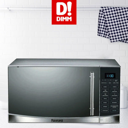 Microondas Digital 30 L 900 W Con Grill Microsonic Gris Dimm