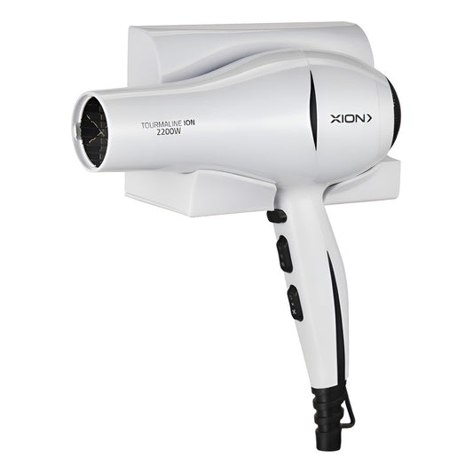 Secador De Pelo Con Soporte Montura De Pared Xion 2200 W - Blanco