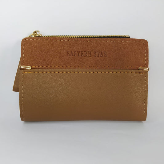 Billetera Para Dama Chica Billeteras De Dama Monedero Mujer Marrón