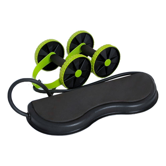 Rueda Abdominal Banda Elástica Revoflex Extreme Fitness Negro