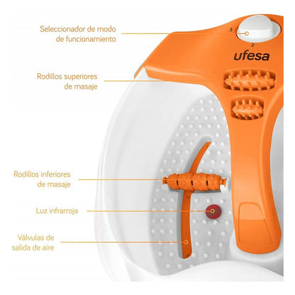 Hidromasajeador De Pies Ufesa Bh5700 Varias Funciones