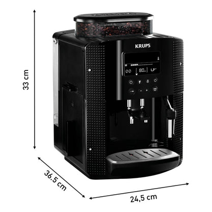 Cafetera Superautomática Krups Essential Digital Espumador - Negro