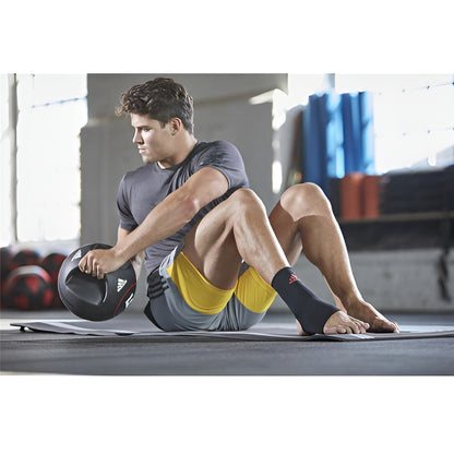 Tobillera adidas Negro C/naranja Talle L Supergym