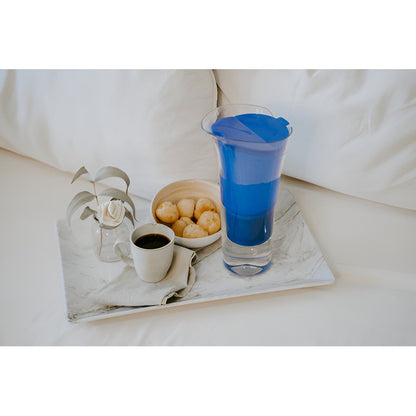 Jarra Con Filtro Purificador De Agua 2500l Dvigi Color Azul - Azul