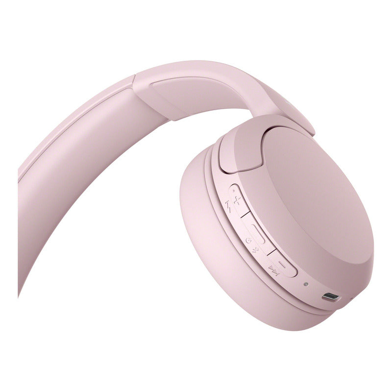 Auriculares Sony Bluetooth Inalámbricos Wh-ch520 Color Rosa - Rosa Pálido