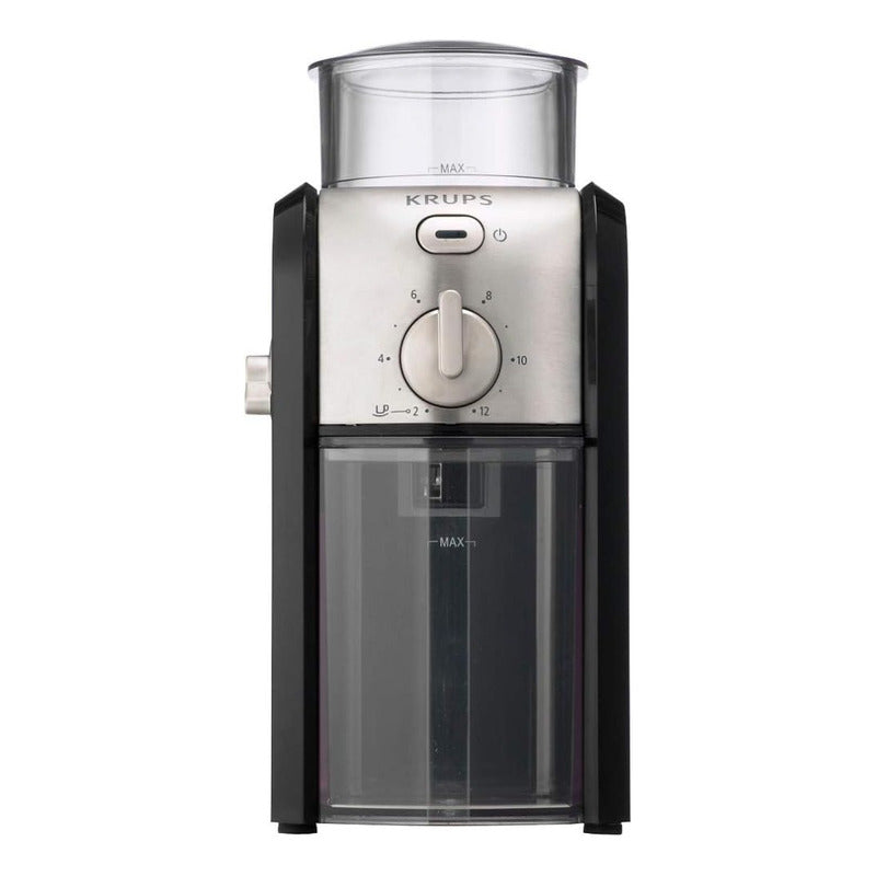 Molinillo De Cafe Krups, 17 Ajustes De Triturado 110w Negro