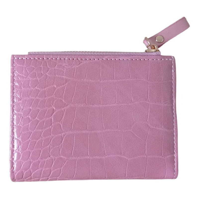 Billetera De Dama Brillante Billeteras Monedero Para Mujeres Rosa