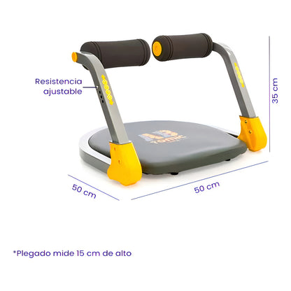 Ejercitador Abdominal Ab Tomic Fitness Supergym