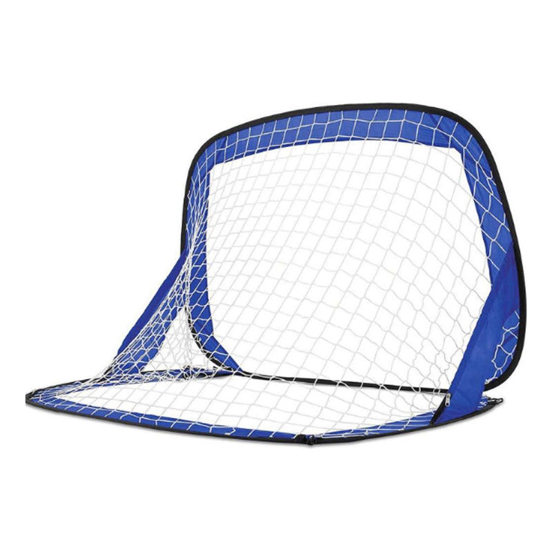 Arco Portería De Fútbol Portátil Para Niños - Azul