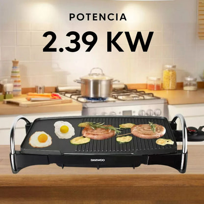 Parrilla Electrica Daewoo Eg8722 Negro Negro