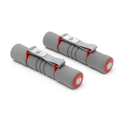 Mancuernas Acolchonadas 4kg Reebok Color Gris