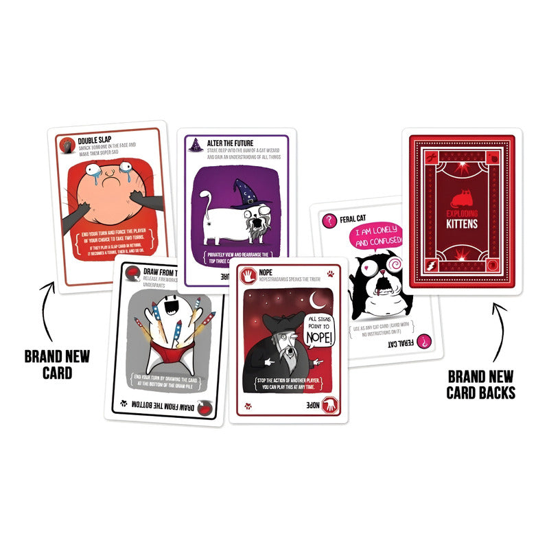Juego De Cartas Exploding Kittens Asmodee Party Pack Ingles