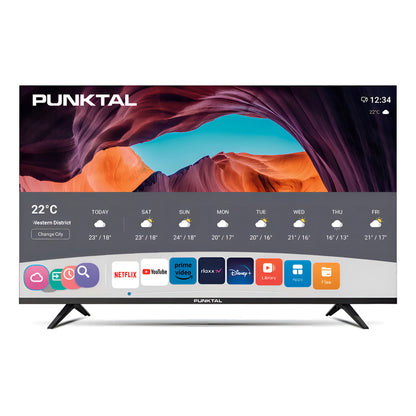 Televisor Led Smart Tv 50 Punktal Pk-50 Wos 4k Bluetooth