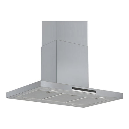 Campana De Isla Bosch 90 Cm Color Acero Inoxidable