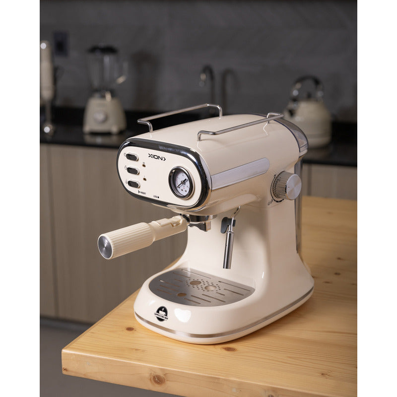 Cafetera Xion Espresso Y Capuccino Retro Xi-cm71