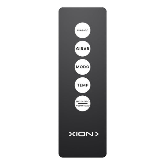 Ventilador De Pie Xion Xi-v155 6 Aspas 3 Velocidades Con Control Remoto Timer