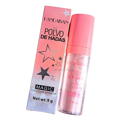 Polvo De Hadas Iluminador Maquillaje Glitter Belleza