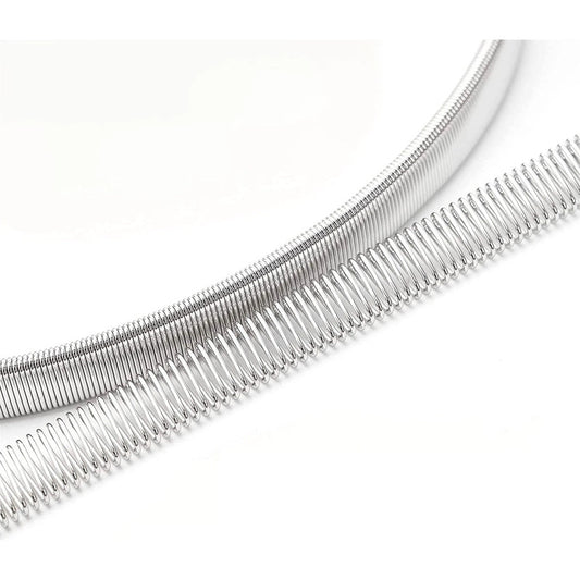 Cinto Elastizado Para Dama De Metal Diseño Dorado Y Plateado Plateado15 70-90