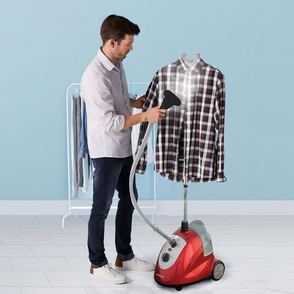 Plancha Vertical Para Ropa Punktal Pk-1820pv A Vapor 1.800 W. Con Accesorios