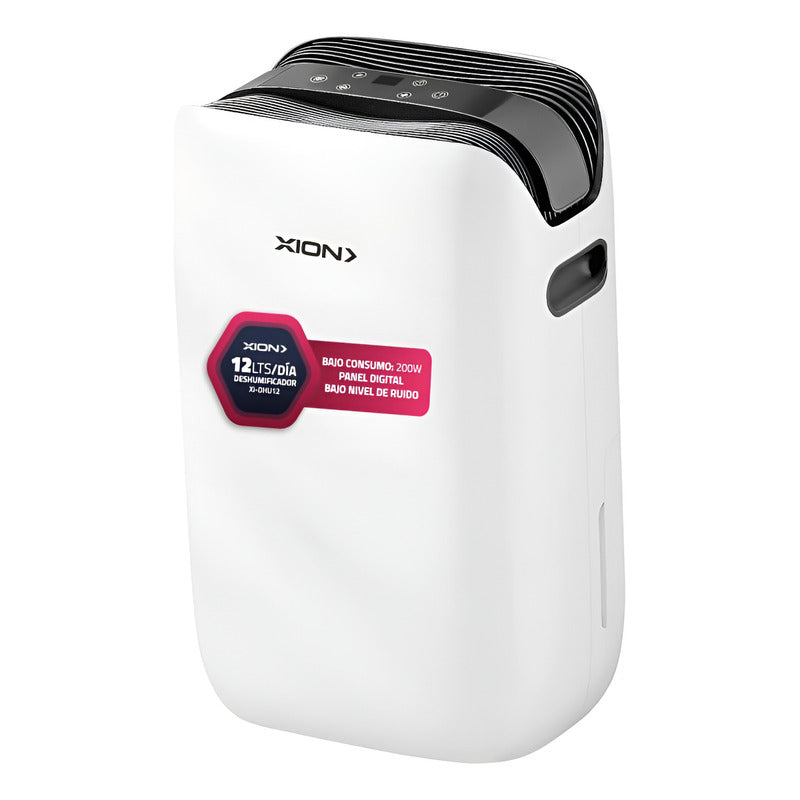 Deshumidificador Xion De Aire 12 Litros Por Día Xi-dhu12 Blanco