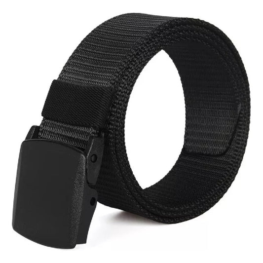 Cinto Tactico Trinquete Colores Militar Policial Regulable Negro Ajustable