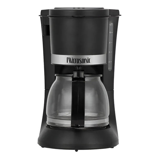 Cafetera Microsonic 12 Tazas 900 Watts Color Negro - Negro