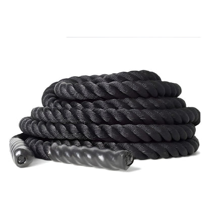 Cuerda Crossfit 25mm De 9mts Color Negro