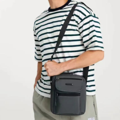 Bandolera Morral Unisex Cartera Fashion Bolso Impermeable Verde Lisa