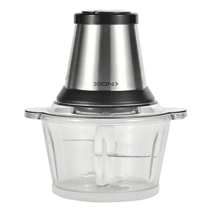Picadora De Alimentos Xion 1.8 Litros 500 W 4 Cuchillas - Negro/gris