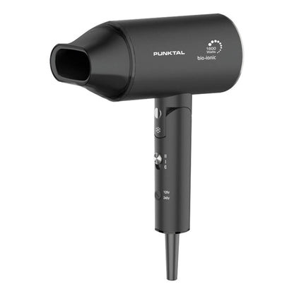 Secador De Pelo De Viaje Punktal Plegable Y Pequeño 1600 W Negro