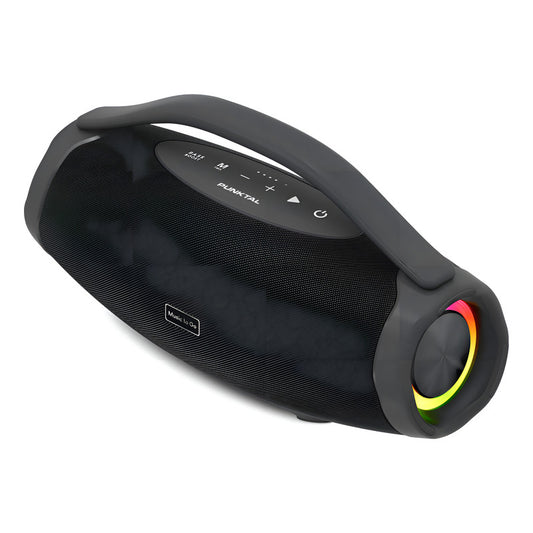 Parlante Punktal Bluetooth Resistente Al Agua Pk71 Bat Negro