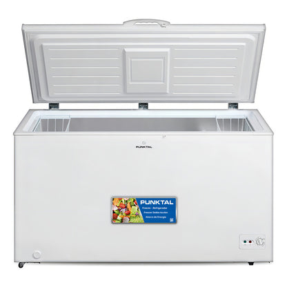 Freezer Horizontal Punktal Pk-hs543 418 Litros Eficneicia A Blanco