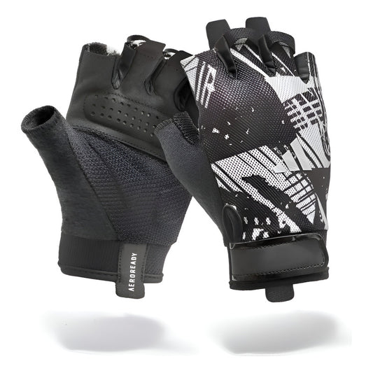 Guantes De Entreno, Pesas O Gym Essential Colores adidas Gris Geométrico Xl