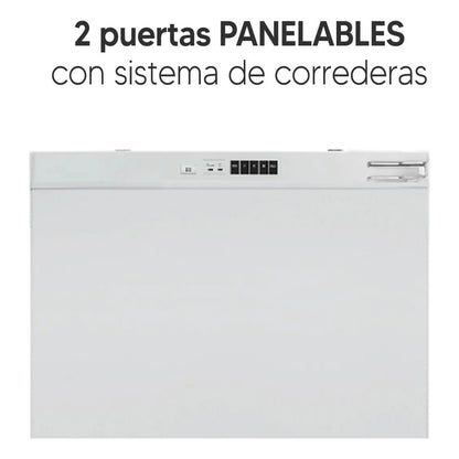 Heladera Futura Fut-rcp243nf Panelable 243l Color Blanc