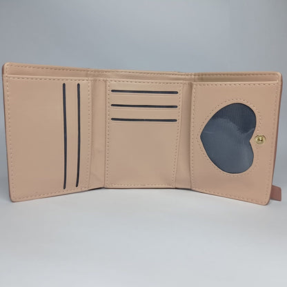 Billetera Dama Billeteras De Damas Con Monedero Para Mujeres Gris