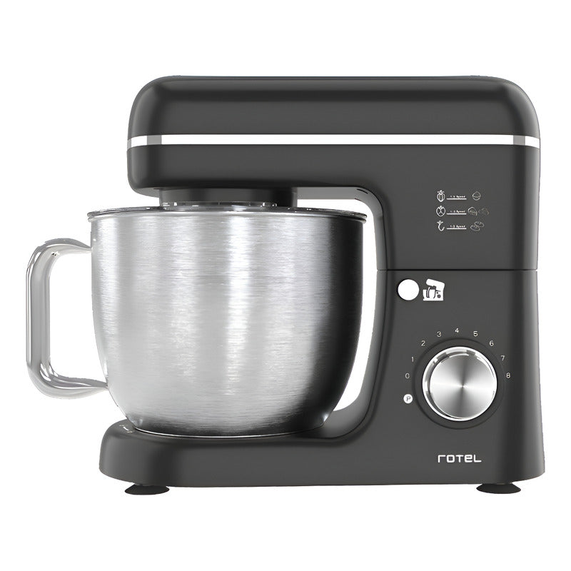 Batidora Planetaria Rotel 5 Litros 1500w  De Color Negro - Negro - 50hz/ 60 Hz