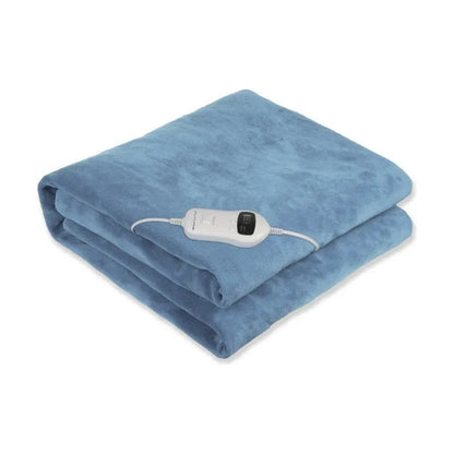 Frazada Electrica Futura Fut-mt203a Manta Termica 1 Pz Tmo Liso Azul Acero